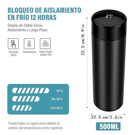 Temperature Water Bottle